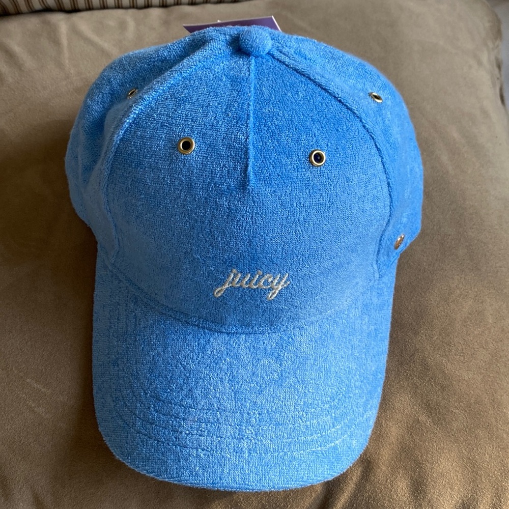 Juicy terry baseball hat
